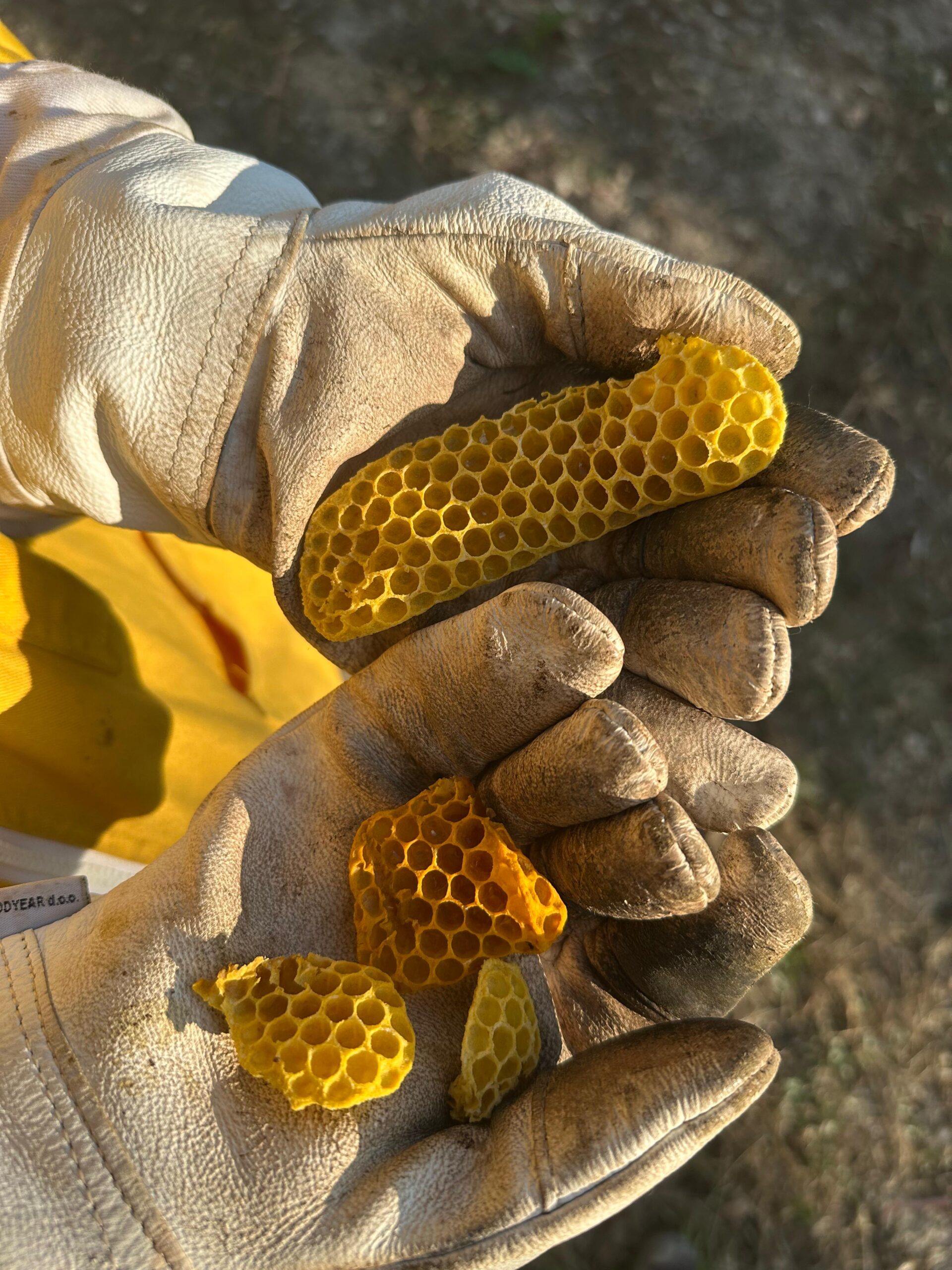 Cera d'api naturale.