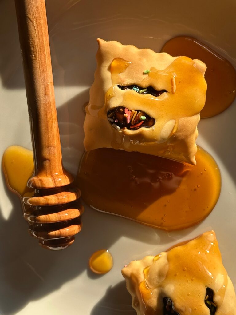 Sammartine della tradizione calabrese con miele.